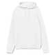Толстовка с капюшоном унисекс Hoodie, белая, размер S