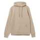 Толстовка с капюшоном унисекс Hoodie, бежевая, размер XS