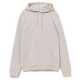 Толстовка с капюшоном унисекс Hoodie, дымчато-серая, размер XS