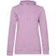 Толстовка с капюшоном женская Hoodie, сиреневая, размер XS