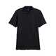 Футболка поло SOFTSTYLE ADULT DOUBLE PIQUE, ЧЕРНЫЙ S