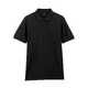 Футболка поло PREMIUM COTTON ADULT DOUBLE PIQUE, ЧЕРНЫЙ 2XL