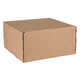 Коробка подарочная BOX, размер 20,5 x 21 x 11см коричнев