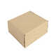 Коробка подарочная mini BOX, размер 17,5 x 15,5 x 8 см коричнев