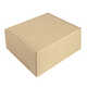 Коробка подарочная Big BOX, размер: 24 x 21 x 11 см картон МГК бур., самосборная коричнев