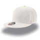 Бейсболка SNAP BACK, 6 клиньев, пластиковая застежка бел