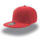 Бейсболка SNAP BACK, 6 клиньев, пластиковая застежка красн