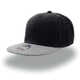 Бейсболка SNAP BACK, 6 клиньев, пластиковая застежка черный, сер