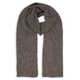 Шарф вязаный WIND SCARF сер