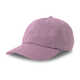 Бейсболка DAD HAT-S, 6 клиньев, металлическая застежка сиренев