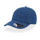 Бейсболка DAD HAT, 6 клиньев, металлическая застежка син