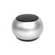 Портативная mini Bluetooth-колонка Sound Burger "Ellipse" серебро серебрист