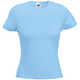 Футболка женская LADY FIT CREW NECK T 210 голубой