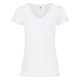 Футболка женская "Lady-Fit V-Neck T" бел