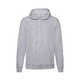 Толстовка без начеса LIGHTWEIGHT HOODED SWEAT 240 серый меланж