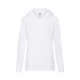 Толстовка женская без начеса LIGHTWEIGH HOODED SWEAT 240 бел