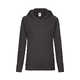Толстовка женская без начеса LIGHTWEIGH HOODED SWEAT 240 черн