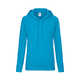 Толстовка женская без начеса LIGHTWEIGH HOODED SWEAT 240 голубой лазурн