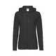 Толстовка женская без начеса LADIES LIGHTWEIGHT HOODED SWEAT 240 черн