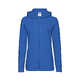 Толстовка женская без начеса LADIES LIGHTWEIGHT HOODED SWEAT 240 ярко-син