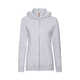 Толстовка женская без начеса LADIES LIGHTWEIGHT HOODED SWEAT 240 сер
