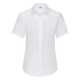 Рубашка женская SHORT SLEEVE OXFORD SHIRT LADY-FIT 130 бел