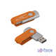Флеш-карта "Vostok", объем памяти 16GB, покрытие soft touch# оранжев
