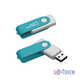 Флеш-карта "Vostok", объем памяти 16GB, покрытие soft touch# бирюзов