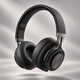 Беспроводные накладные наушники Stereo Style ANC , BT 5.0, ANC, 500мАч, черный, Deppa