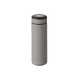 Вакуумный термос "Vacuum Flask C1", soft touch, 420мл, серый