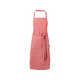 Pheebs 200 g/m2 recycled cotton apron, красный яркий