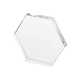 Награда "Hexagon", прозрачный