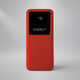 Внешний аккумулятор Kris soft touch, 10000mAh (Красный)
