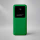 Внешний аккумулятор Kris soft touch, 10000mAh (Зелёный)