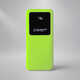 Внешний аккумулятор Kris soft touch, 10000mAh (Светло-зелёный)
