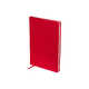 Ежедневник недатированный А5 "Megapolis Velvet New", красный