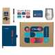 Welcome pack «Warm welcome», синий