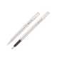 Набор Pierre Cardin PEN&PEN: ручка шариковая + роллер. Цвет - серебристый. Упаковка Е.