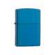 Зажигалка ZIPPO Classic с покрытием Sapphire™, латунь/сталь, синяя, глянцевая, 38x13x57 мм