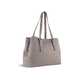Сумка женская BUGATTI БЕЛЛА | BELLA, бежевая, воловья кожа/полиэстер, 33х14х25 см