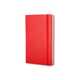 Записная книжка Moleskine Classic (нелинованный) в твердой обложке, Large (13х21см), красный