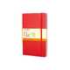 Записная книжка Moleskine Classic (в линейку) в твердой обложке, Pocket (9x14см), красный