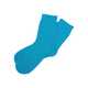 Носки Socks женские бирюзовые, р-м 25