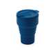 Силиконовый складной стакан "GoCup", индиго