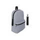 Рюкзак "Спектр 2" с ремувкой под нанесение, серый/черный