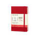 Ежедневник Moleskine Classic (2022), Pocket (9х14), красный, твердая обложка