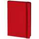 Ежедневник недатированный 15х21 см Hard Light (Soft Touch Ultra красный)
