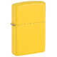 Зажигалка Zippo Classic с покрытием Sunflower, латунь/сталь, желтая, глянцевая, 38x13x57 мм