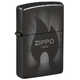 Зажигалка ZIPPO Radiant с покрытием High Polish Black, латунь/сталь, черная, глянцевая, 38x13x57 мм,