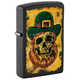 Зажигалка ZIPPO Lucky Map с покрытием Black Matte, латунь/сталь, черная, 38x13x57 мм, шт